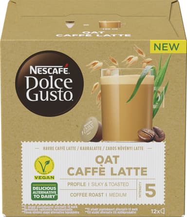 Nescafe Dolce Gusto Oat Caffé Latte kapslar DG12451260