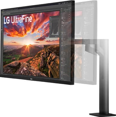 LG UltraFine Ergo 32UN880 31.5" bildskärm (svart)