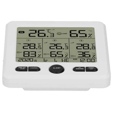 Trådlös termometer och hygrometer inomhus/utomhus