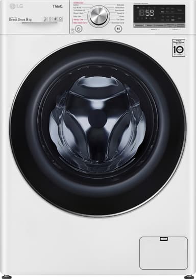 LG tvättmaskin FV74VNS2WA (vit)