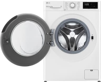 LG tvättmaskin F4WP308N0W (vit)