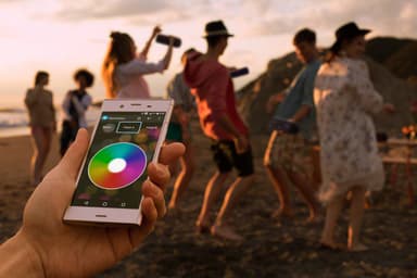 Sony partyhögtalare SRS-XB41 (blå)