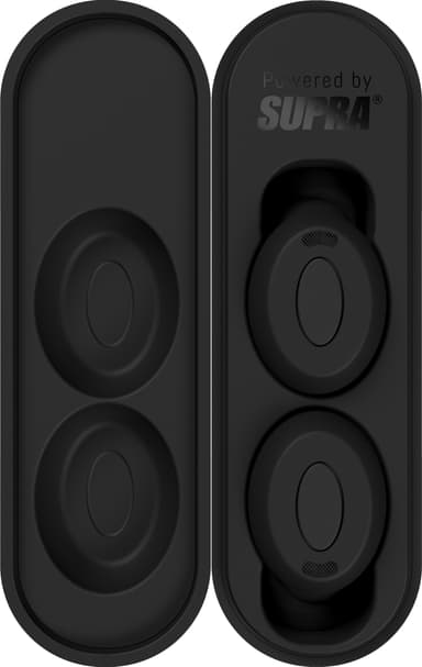 Supra Nero-TX PRO true wireless in-ear hörlurar (svarta)