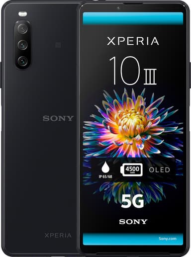 Sony Xperia 10 III - 5G smartphone 6/128GB (svart)