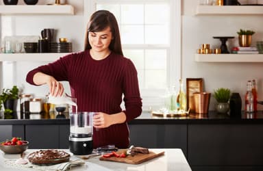 KitchenAid sladdlös minihackare 5KFCB519EBM (mattsvart)