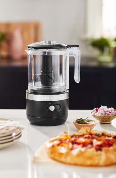KitchenAid sladdlös minihackare 5KFCB519EBM (mattsvart)