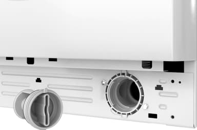 Indesit tvättmaskin/torktumlare BDE861483XWS