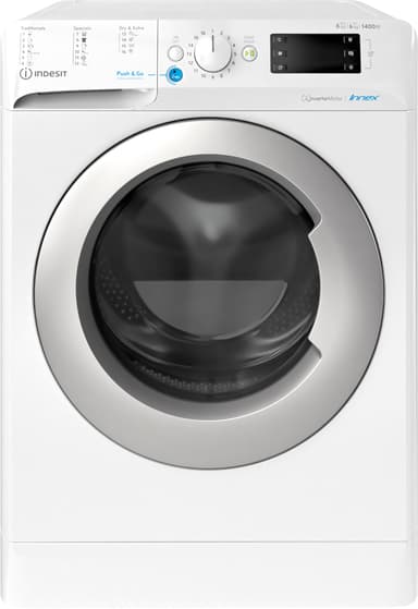 Indesit tvättmaskin/torktumlare BDE861483XWS