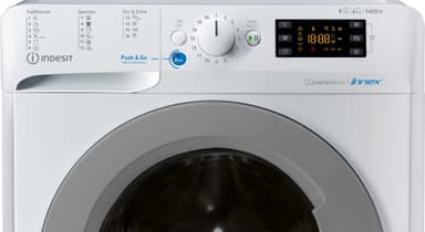 Indesit tvättmaskin/torktumlare BDE861483XWS