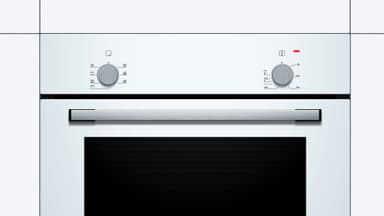 Bosch Serie 2 Inbyggnadsugn HBF010BV1S (Vit)