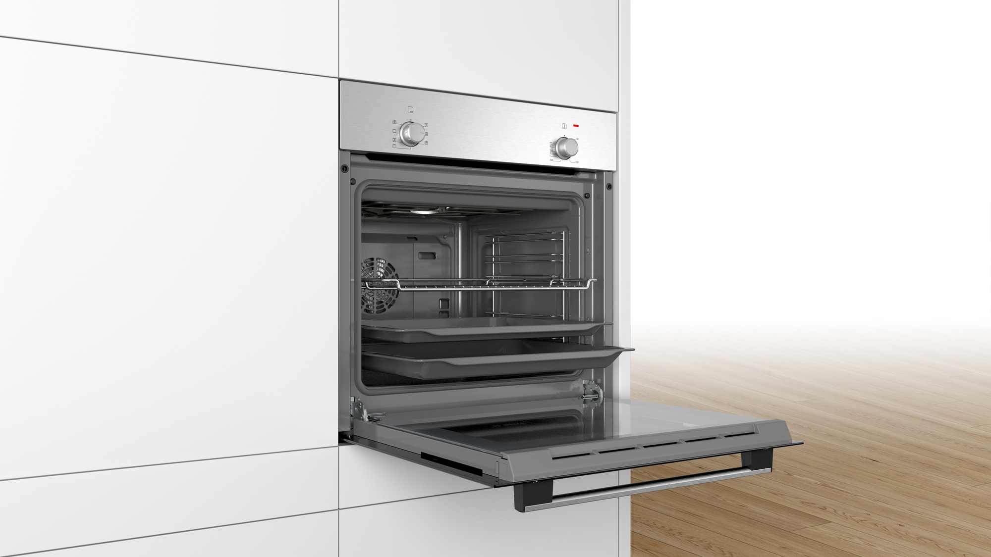 Bosch Serie 2 Inbyggnadsugn HBF010BR1S (Rostfri)
