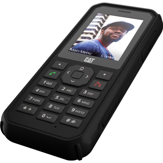 CAT B40 4G mobiltelefon (svart)