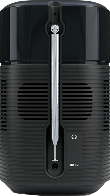 Pinell North bärbar DAB+/FM-radio (night black)