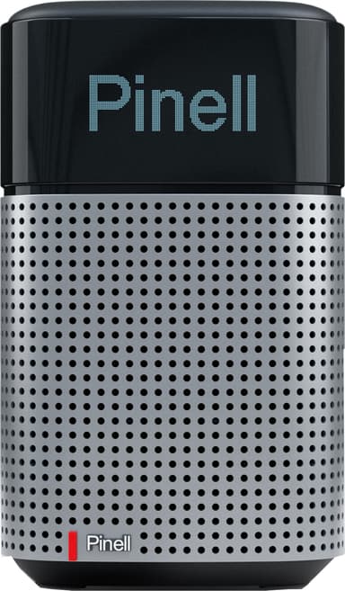 Pinell North bärbar DAB+/FM-radio (ice white)