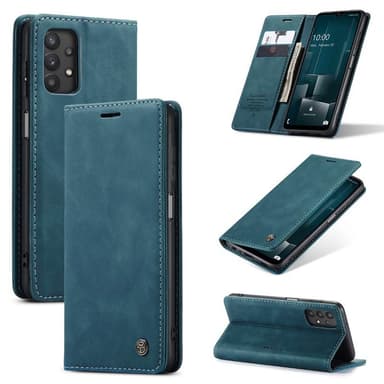 CaseMe Smart FlipCase Samsung Galaxy A32 5G  - Blå