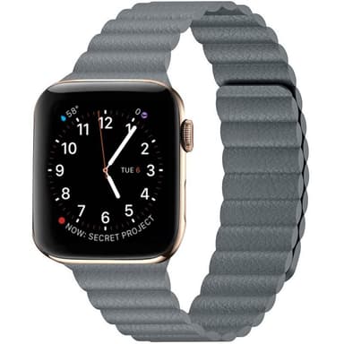 Apple Watch 5 (44mm) Leather loop band - Stone