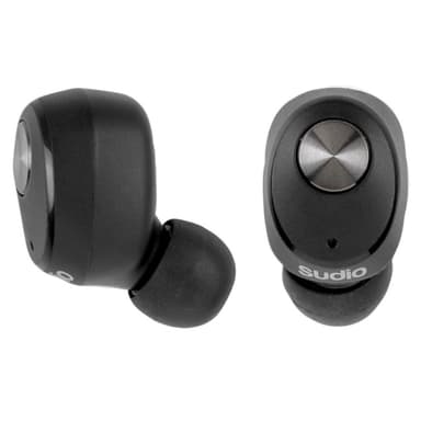 Sudio NIVÅ helt trådlösa in-ear hörlurar (svart)