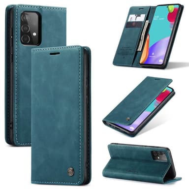 CaseMe Smart FlipCase Samsung Galaxy A72  - Blå
