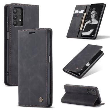 CaseMe Smart FlipCase Samsung Galaxy A32 5G  - Svart
