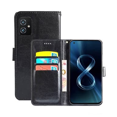 Mobilplånbok 3-kort Asus Zenfone 8 (ZS590KS)  - Svart