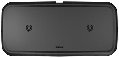 Zens Qi 30W dubbel trådlös laddplatta (svart)