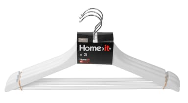 Kleshenger hvit - 3-pk