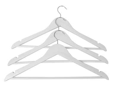 Kleshenger hvit - 3-pk