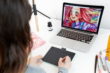 Wacom Intuos S Bluetooth ritplatta (grön)