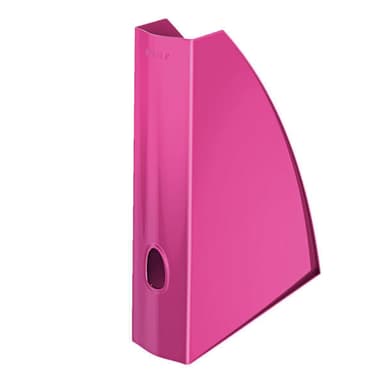 LEITZ WOW Plus Tidskriftsamlare Cerise