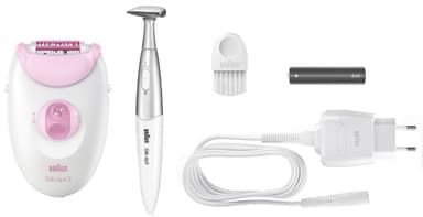 Braun Silk-épil 3 epilator SE3321 + bikini-trimmer