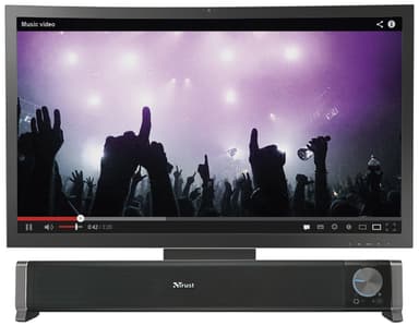 Trust Asto soundbar (svart) Trust Asto soundbar (svart)