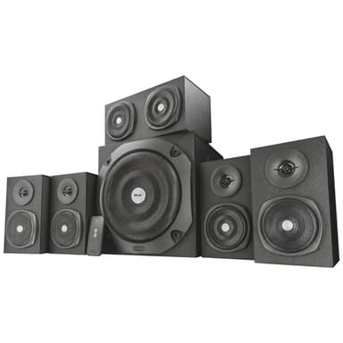 Trust Vigor 5.1 surround högtalarset för PC (svart) Trust Vigor 5.1 surround högtalarset för PC (svart)