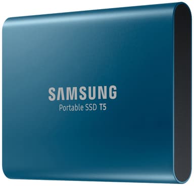 Samsung T5 portabel SSD 500 GB (blå)