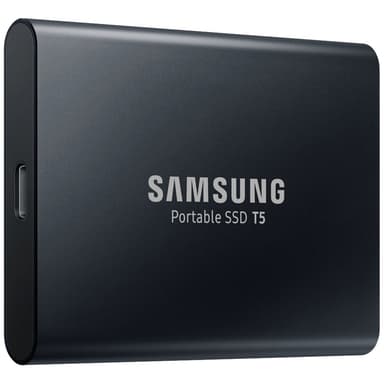 Samsung T5 portabel SSD 2 TB (svart) Samsung T5 portabel SSD 2 TB (svart)