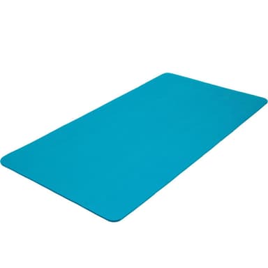 tectake Yogamatta - 190 x 100 x 1,5 cm, blå