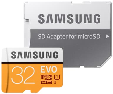 Samsung Evo Micro SDHC UHS-1 minneskort 32 GB