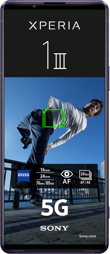 Sony Xperia 1 III – 5G smartphone 12/256GB (frosted purple)
