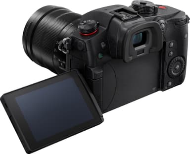 Panasonic Lumix GH5 M2 spegellös kamera med 12-60mm Leica-objektiv