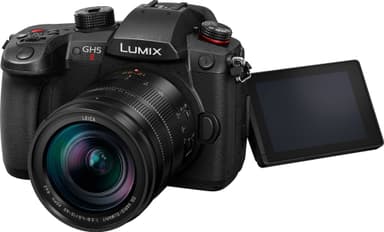 Panasonic Lumix GH5 M2 spegellös kamera med 12-60mm Leica-objektiv