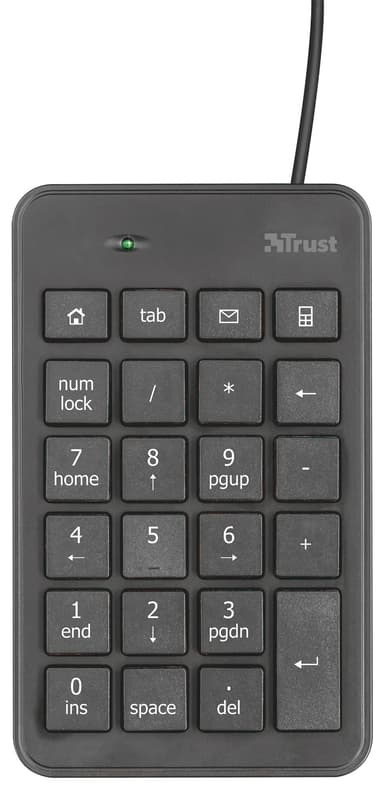 Trust Xalas USB numerisk knappsats