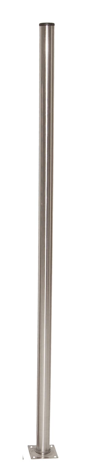 Bordbein 90 cm - dia. 30 mm - børstet stål
