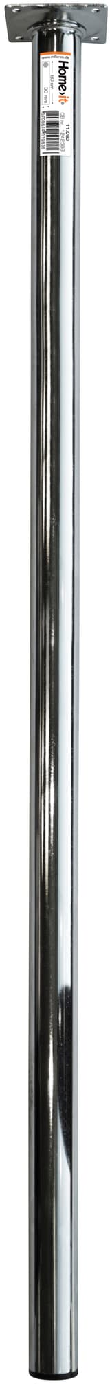 Bordbein 80 cm - dia. 30 mm - krom