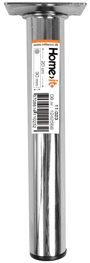 Bordbein 20 cm - dia. 30 mm - krom