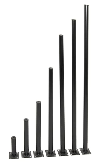 Bordbein 30 cm - dia. 30 mm - svart
