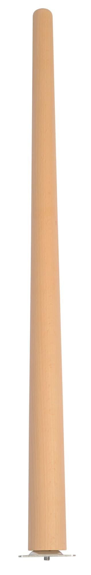 Bordben i bøk - trapes 80 cm (rett)