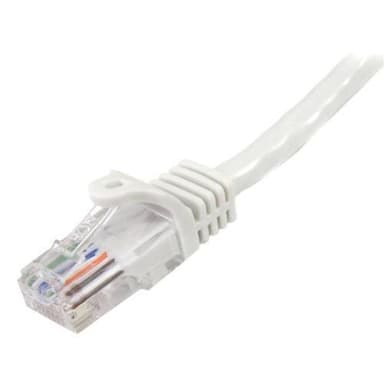 StarTech.com Cat5e patchkabel med hakfria RJ45-kontakter – 1 m, vit,