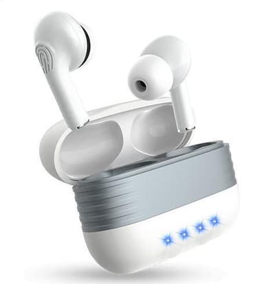 Trådlösa Bluetooth hörlurar M30 TWS Vit