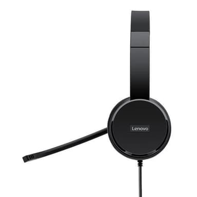 Lenovo 4XD0X88524, Headset, Huvudband, Kontor/callcenter, Svart, Binau