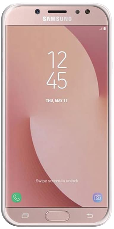 Puro 0.3 Nude Samsung Galaxy J7 fodral (transparent)