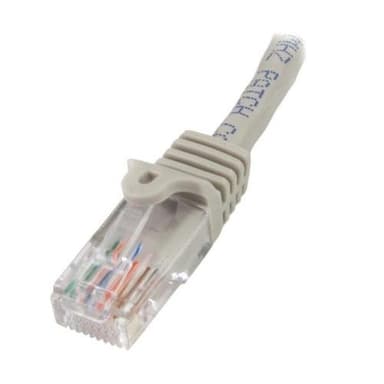 StarTech.com Cat5e patchkabel med hakfria RJ45-kontakter – 3 m, grå